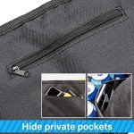 Adjustable 6-Pack Beer Belt Holder - Black