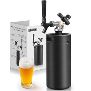 MRbrew 128oz Mini Keg Beer Dispenser System