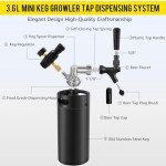 MRbrew 128oz Mini Keg Beer Dispenser System