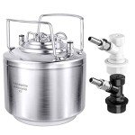 1.6 Gallon Mini Ball Lock Keg for Homebrewing