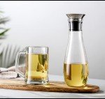 SOUJOY 8 Pack 12 Oz Glass Beer Mugs