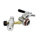 BACOENG 64 oz Pressurized Keg Growler for Homebrew