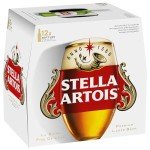 Stella Artois 12-Pack Bottles, 5% ABV