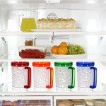 Fasmov 4-Pack Freezer Beer Mugs - 16oz