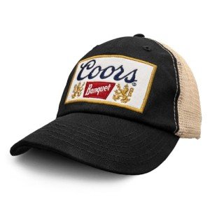 Coors Banquet Trucker Hat - Black and Brown
