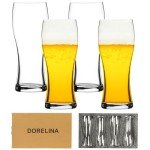 Dorelina Set of 4 Pint Beer Glasses