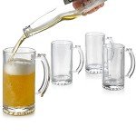 Classic Beer Mug Set - 4 Piece Glassware