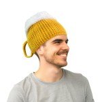 Beer Lovers' Knit Hat - Funny Gift Idea