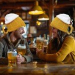 Beer Lovers' Knit Hat - Funny Gift Idea