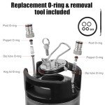 5 Gallon Stainless Steel Ball Lock Keg
