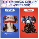 USA 4th of July Drink Holder with Straw