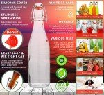 AYL Flip Top Glass Bottles – 6 Pack