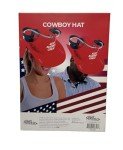 Trump Cowboy Hat with Straws - Fun Drinking Gear