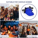 Funny Beer Helmet with Straw - 6 Pieces Set