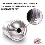 TMCRAFT 3.6L Stainless Steel Portable Beer Growler