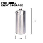 TMCRAFT 3.6L Stainless Steel Portable Beer Growler