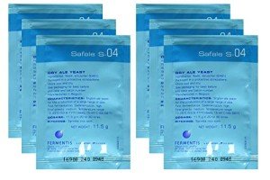 Safale S-04 Yeast - 6 Pack (11.5g Each)