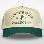 Retro Cowboy Trucker Hat - Trendy Snapback
