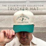 Retro Cowboy Trucker Hat - Trendy Snapback