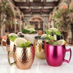 Set of 4 Copper Moscow Mule Mugs 19oz