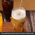 6-Piece 16oz Beer Glass Set