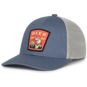 Sea Blue Outdoor Cap for Beer Lovers
