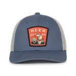 Sea Blue Outdoor Cap for Beer Lovers