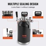 128Oz Stainless Steel Beer Growler Tap System