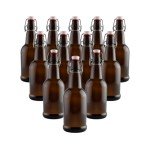 Swing Top Glass Bottles - 33 oz, Pack of 12