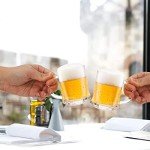 24 Mini Beer Mugs - 5oz Tasting Glasses Set