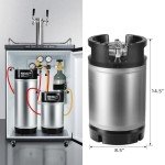 2.5 Gallon Stainless Steel Ball Lock Keg
