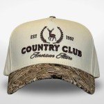 Retro Western Trucker Hat - Stylish Snapback
