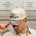 Retro Western Trucker Hat - Stylish Snapback