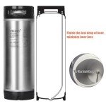 TWELVETAP 5 Gal Ball Lock Stainless Steel Keg