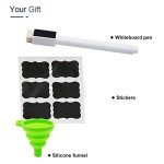 ZEBEIYU Swing Top Glass Bottles 16oz,Glass Beer Bottles With Airtight Caps for Home Brewing,Kombucha, 2nd Fermentation, Water Kefir, Beverages, Soda, Oils, Vinegar, Limoncello（6 Pack