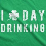 Men’s Funny St Patricks Day Shirt – I Clover Day Drinking Shamrock Tee, Irish Party Beer Drinking Outfit - Green - XXL