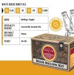 Craft A Brew Recipe Kit - White House Honey Ale Refill - 1 Gallon - Ingredients for Home Brewing Beer