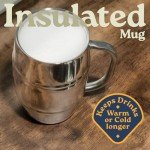 Beer Mugs - Viking Cup for Beer Enthusiasts - Beer Stein Mug for Men - Unique Barrel Design - Versatile Beer Accessories - Ideal Coffee Tumbler - 34 oz Barrel Beer Mug by Quickshot