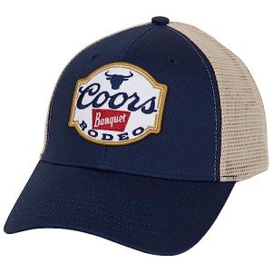 Coors Banquet Rodeo Logo Navy Colorway Adjustable Trucker Hat