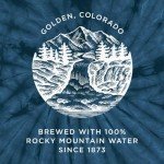 Tee Luv Men's Coors Banquet Shirt - Navy Tie Dye Coors Beer Logo T-Shirt, L