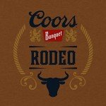 Tee Luv Men's Coors Banquet Beer Shirt - Front and Back Coors Rodeo Bull T-Shirt, Brown Sugar, L