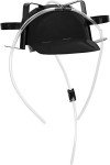 EZ DRINKER Beer & Soda Guzzler Helmet - Drinking Hat (Black)