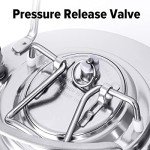 TMCRAFT 2.6 Gallon Mini Ball Lock Keg, Stainless Steel Double Ball Lock Post Corny Keg with Quick Disconnect Set for Home-brewing(10L)
