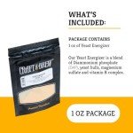 Craft A Brew - Yeast Energizer - For Wine & Beer Brewing - Nutrient Booster - For Stalled Fermentation - 1 oz Package