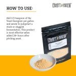 Craft A Brew - Yeast Energizer - For Wine & Beer Brewing - Nutrient Booster - For Stalled Fermentation - 1 oz Package