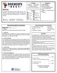 Red Ale Homebrew Beer Ingredient Kit by Brewer's Best