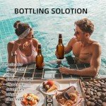 Collgene Flip Top Glass Bottle, 6 Pack Swing Top Glass Bottles with Airtight Cap,16 Oz Glass Bottle with Lids, Amber Glass Beer Bottles for Home Brewing and Wine Bottling