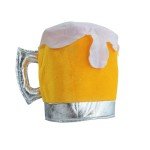 Beer Mug Hats. Handmade Beer Mug Party Hat. One Size Fits Most.