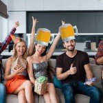 Beer Mug Hats. Handmade Beer Mug Party Hat. One Size Fits Most.