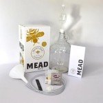 1-Gallon Mead Making Kit – Complete Honey Wine Brewing Kit with Reusable Equipment, Glass Fermenter, Airlock & Yeast – DIY Homebrew Kit for Beginners & Experts- Mead Kit
